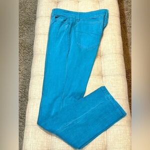 DKNY Soho Skinny Jeans - Size 10, Bright Blue-EUC